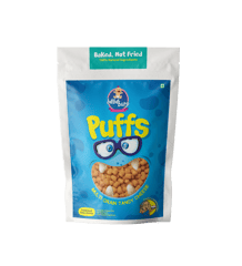 Bebe Burp Organic Family Combo(4 Cookie(150gm each)s+12 Healthy Puff(35gm each))-Pack of 16