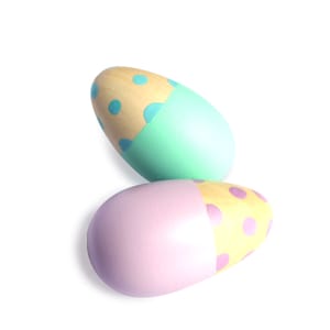 Shumee Wooden Egg Shakers- Dino