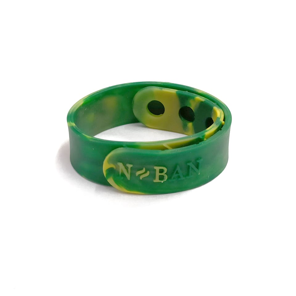 NBAN Forest Green Anti-Nausea Wrist Band for Morning Sickness
