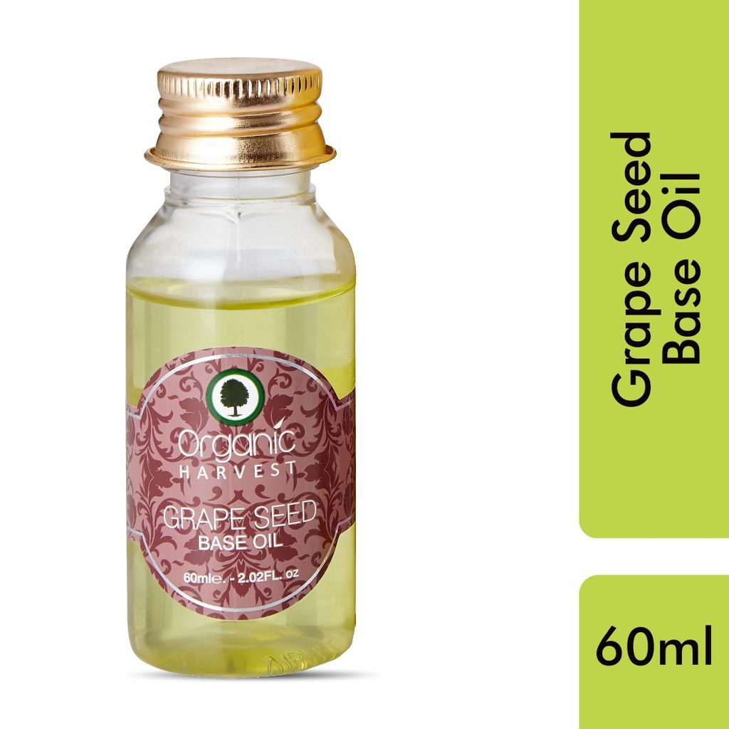 Organic Harvest Grape Seed Oil, 60ml