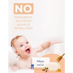 Softsens Natural Baby Bar Soap (100 grams x 3 Multipack)