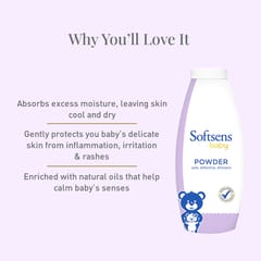 Softsens Baby Powder (200 grams - 600 grams)