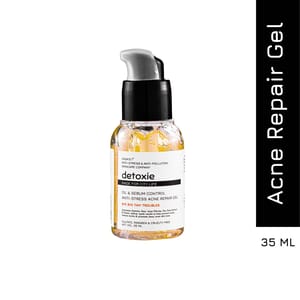 Detoxie Oil and Sebum Control, Anti-Stress Acne Repair Gel, 35 ml
