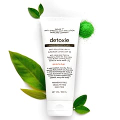Detoxie Anti-Pollution, PA+++ Sunscreen Lotion SPF 30, 100ml