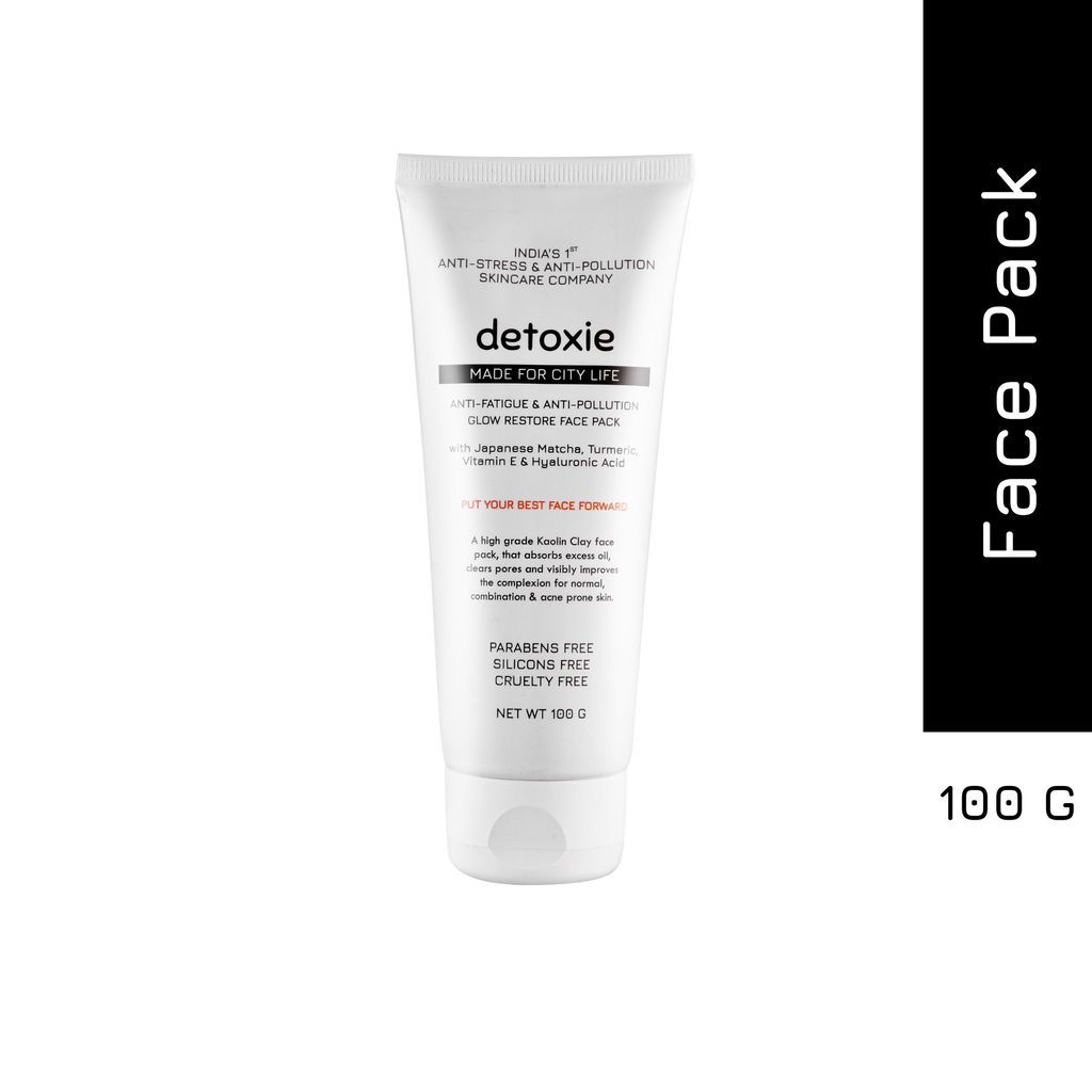 Detoxie Anti-Fatigue and Anti-Pollution Glow Restore Face Pack, 100g