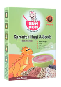 Sprouted Ragi & Seeds