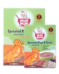 Sprouted Ragi & Seeds