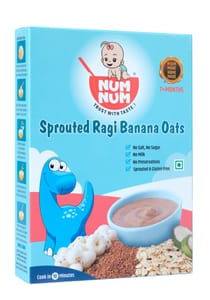 Sprouted Ragi Banana Oats