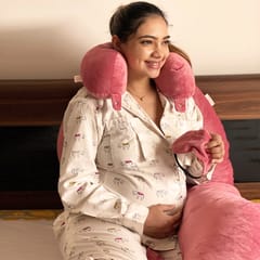 Cozy Plush C Shape Pregnancy Pillow XL Size