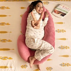 Cozy Plush C Shape Pregnancy Pillow XL Size