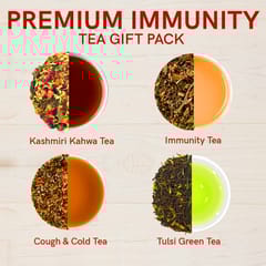 TEACURRY Immunity Gift Box - Tea Gift Set (16 Teabags)
