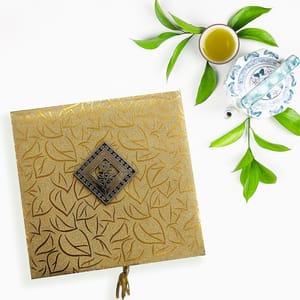 TEACURRY Premium Green Gift Box - Tea Gift Set (16 Tea Bags)