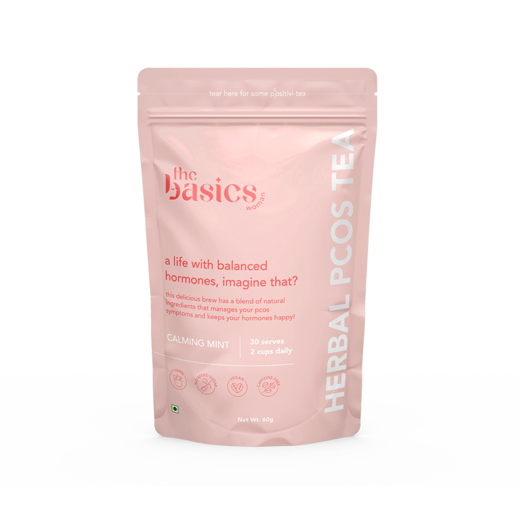 The Basics Herbal PCOS Tea, (60G-180G)