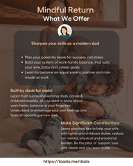 Mindful Return Program for Dads
