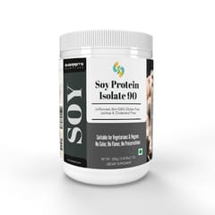 Sharrets Soy Protein Isolate Powder 90, Unflavored 200g I Gluten & Lactose Free