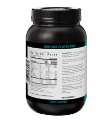 Sharrets Coconut MCT Oil Powder 80, Zero Carbs - 1kg, Unflavored I Gluten Free