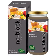 Sharrets No Block Juice, Apple Cider Vinegar Garlic Ginger Lemon Honey, 200g