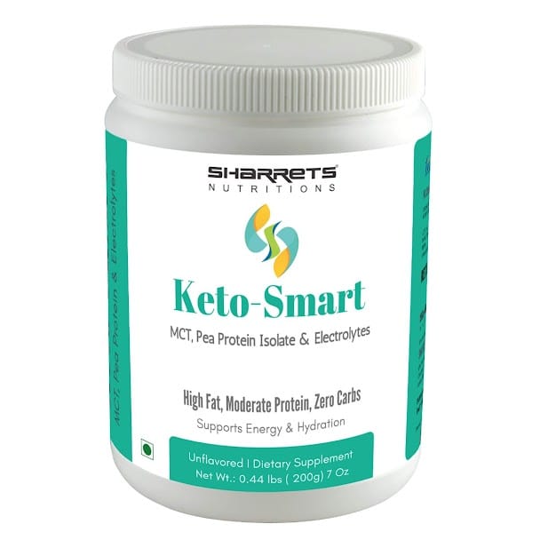 Sharrets Keto Smart 200g - MCT, Pea Protein Isolate & Keto Electrolytes