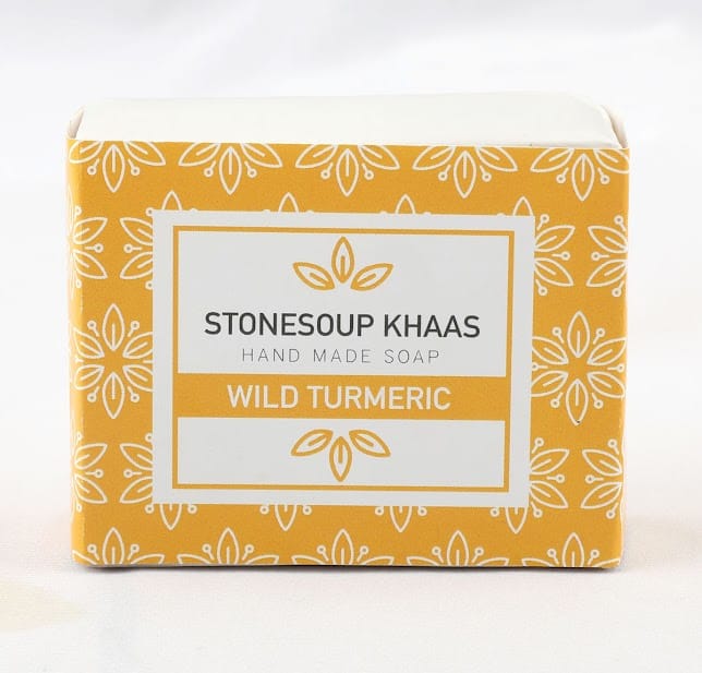 Stonesoup Khaas Bath Soap - Wild Turmeric, 100gm bar