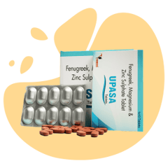 UPASA (Fenugreek, Magnesium & Zinc Sulphate tablets)