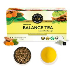 TEACURRY Dia Herbal Tea with Diet Chart (1 Month pack | 30 tea bags) -  Helps with Sugar Levels