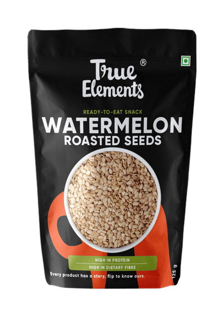 True Elements Roasted Watermelon Seeds 125gm