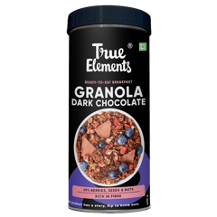 True Elements Baked Granola Almonds And Dark Chocolate 450gm