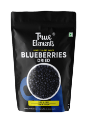 True Elements Dried Blueberries 500gm