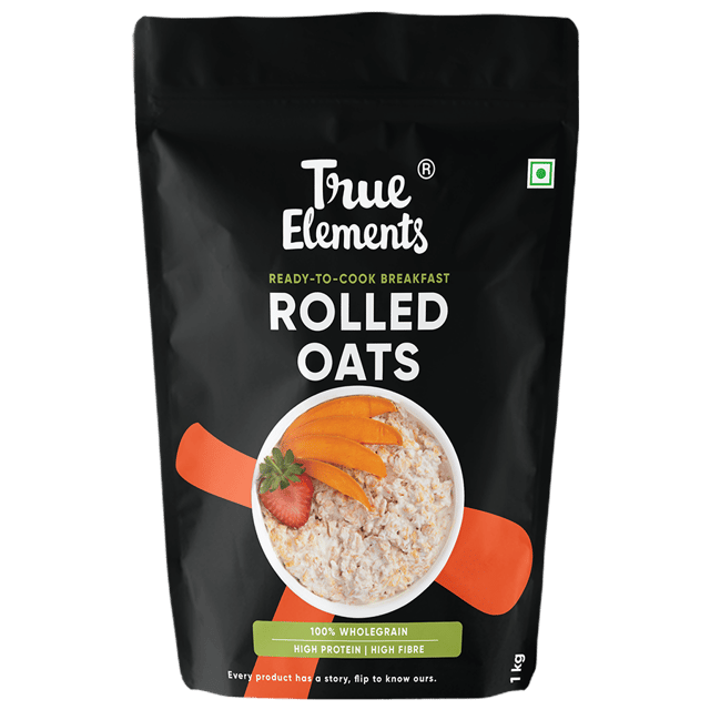 True Elements Rolled Oats Gluten Free 1000gm