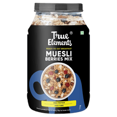 True Elements Cranberry And Blueberry Muesli 1000gm
