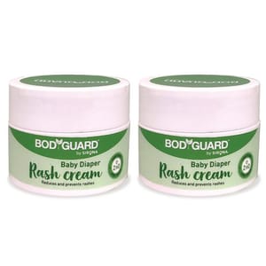 BodyGuard Diaper Rash Cream - 50 gm (Pack of 2)