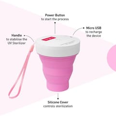 Sirona Portable UV Menstrual Cup Sterilizer | Kills 99% germs in 3 Minutes