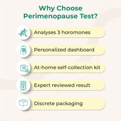 LifeCell At-Home Self-Collection Perimenopause Test | Measures 3 Hormones To Know Final Time To Menopause | Distinguishes Perimenopause & Thyroid Symptoms | At-Home Self-Collection Blood Test | FDA-Approved AMH Blood Test