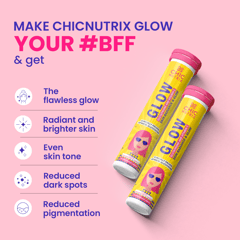 Glow - Glutathione & Vitamin C for Skin Radiance & Glow - 20 Days Pack