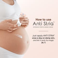 ANTI STRIA™ Best Stretch Marks Removal Cream for Pregnancy, PCOS, Weight Gain | For Women, Men, Teenagers | Prevent, Fade, Reduce Stretch (Pack of 1)