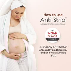 ANTI STRIA™ Best Stretch Marks Removal Cream for Pregnancy, PCOS, Weight Gain | For Women, Men, Teenagers | Prevent, Fade, Reduce Stretch (Pack of 1)