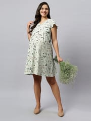 TUMMY- Organic cotton maternity casual dress