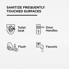 Pee Safe Toilet Seat Sanitizer Spray (75ml - Pack Of 6) - Mint| Reduces The Risk Of UTI & Other Infections | Protects From 99.9% Germs & Travel Friendly | Anti Odour, Deodorizer