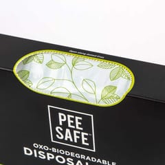 Pee Safe Sanitary Disposal Bags (Pack of 50 Bags) | Oxo Biodegradable | Leak Proof & Odour Free | Discreet Disposal of Tampons, Panty Liners & Sanitary Pads, Condoms & Hygiene Waste