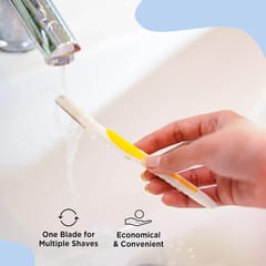 FURR Face Razor for Women | Razor For Eyebrows, Upper Lip, Forehead, Chin | Effortless Hair Removal Experience with Japanese Blade | Can Be Used Up to 5 Times | Pack of 2