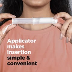 Pee Safe Applicator Tampons For Heavy flow 8 Pieces | Easy to use | Leak Proof | Ultra Soft & Comfortable | Highly Absorbent | BPA Free | FDA Approved