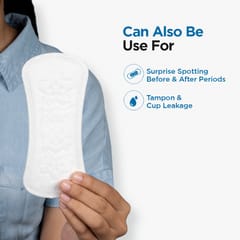 Pee Safe Panty Liners For Women Daily Use | Cottony Soft Surface | 155Mm Optimum Coverage | Curved Shape For Extra Comfort | Keeps You Fresh And Dry All Day Long | Pack Of 40 Liners