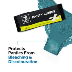 Pee Safe Panty Liners For Women Daily Use | Cottony Soft Surface | 155Mm Optimum Coverage | Curved Shape For Extra Comfort | Keeps You Fresh And Dry All Day Long | Pack Of 80 Liners