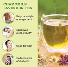 Goodnight Sleep I Anxiety Relief I Caffeine Free I 40 Cups I Shubh Raatri I Floral Tisane