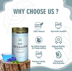Brain Booster I Beneficial for Eyes I Caffeine Free I 30 Cups I Guldasta I Floral Tea