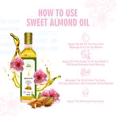 Sweet Almond oil I Wood Pressed I Baby Massage Oil I 100ML I Badaam Tel