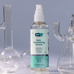 DHI Smoothing Hair Serum For Dry & Frizzy Hair | Moisturises & Hydrates Hair | Smoothness Hair Texture | Enriched with Sweet Almond Oil, Saw Palmetto, Argan Oil & Jojoba Oil | Antioxidant Properties | For Men & Women | Sulphate & Paraben Free | 100 ml